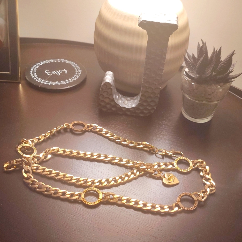 ✨💗JUICY COUTURE CHAIN ADJUSTABLE BELT  ✨💗
